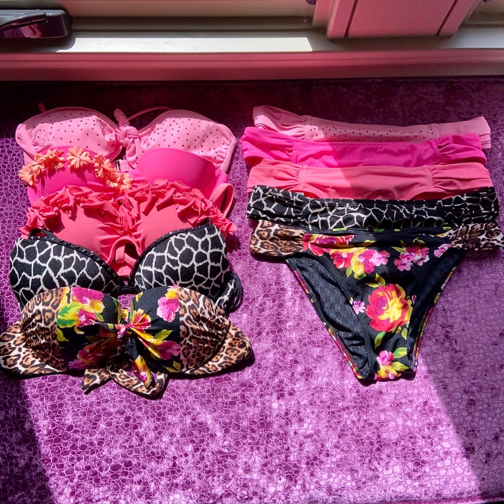 Victoria Secret Swimsuit Bundle S, M, 34B
